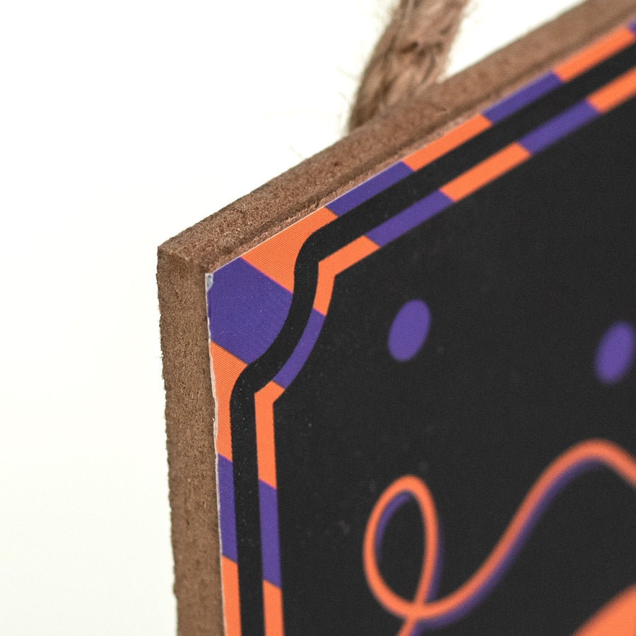 12" Wooden Sign: Wee Bit Wicked
