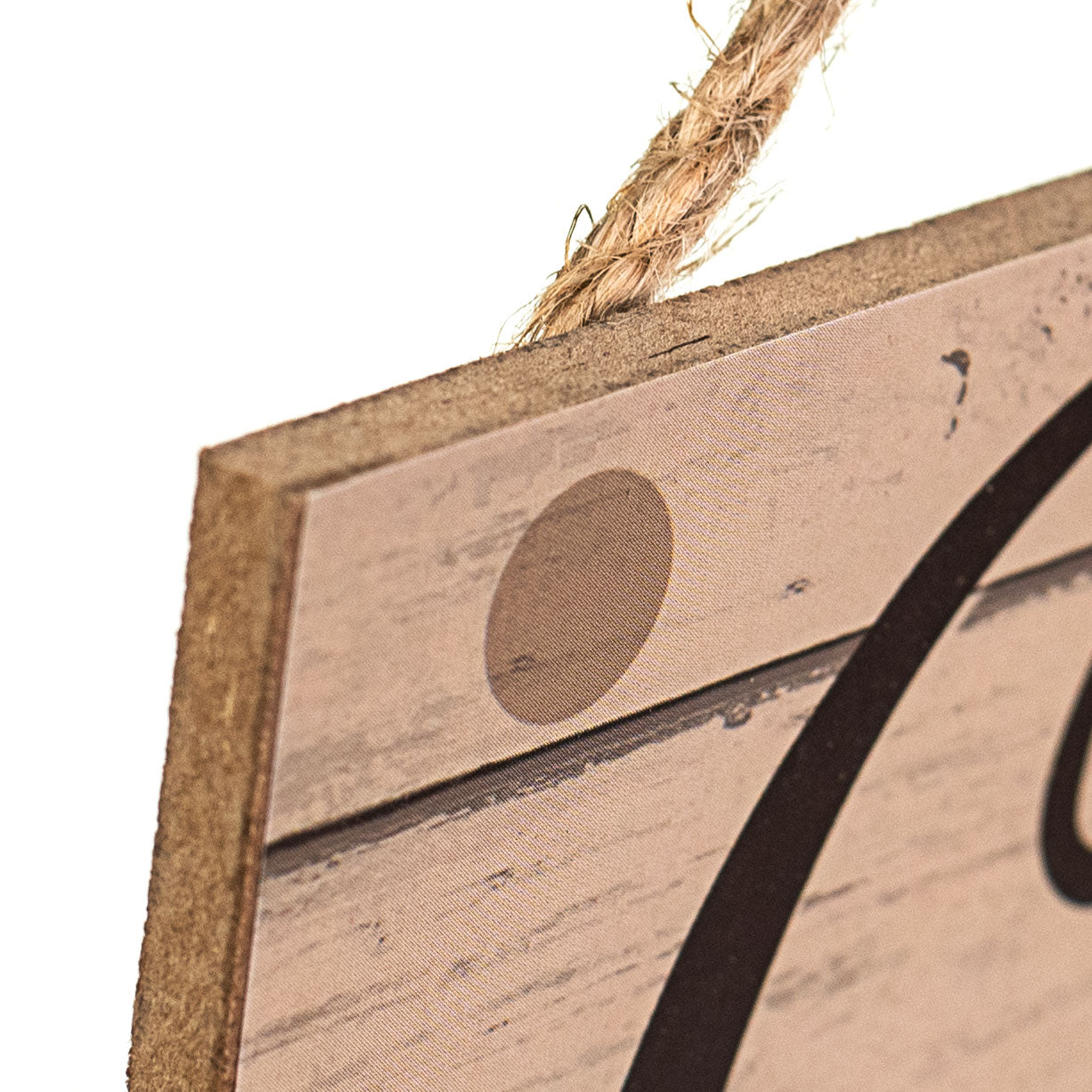 10" Square Wooden Sign: Gobble 'Til You Wobble