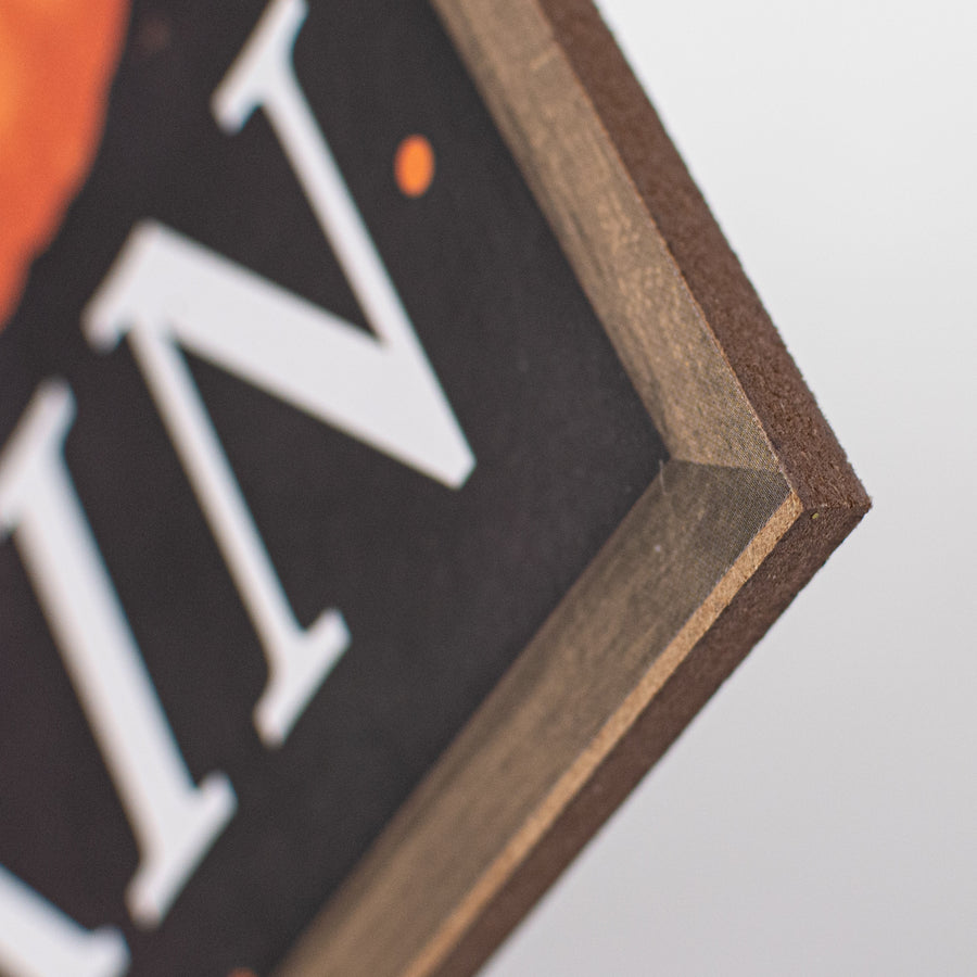 12" Wooden Sign: Hello Pumpkin