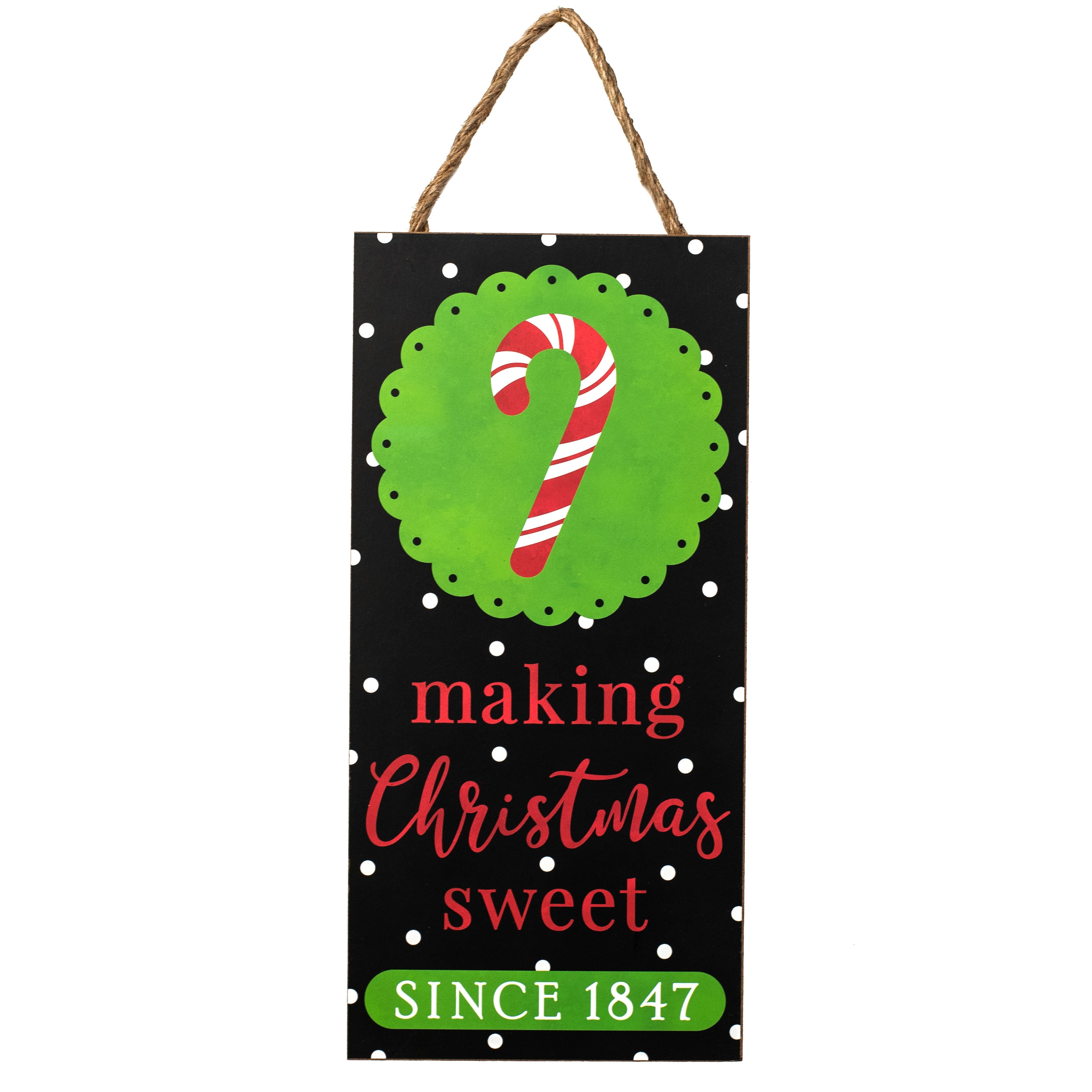 12" Wooden Sign: Making Christmas Sweet