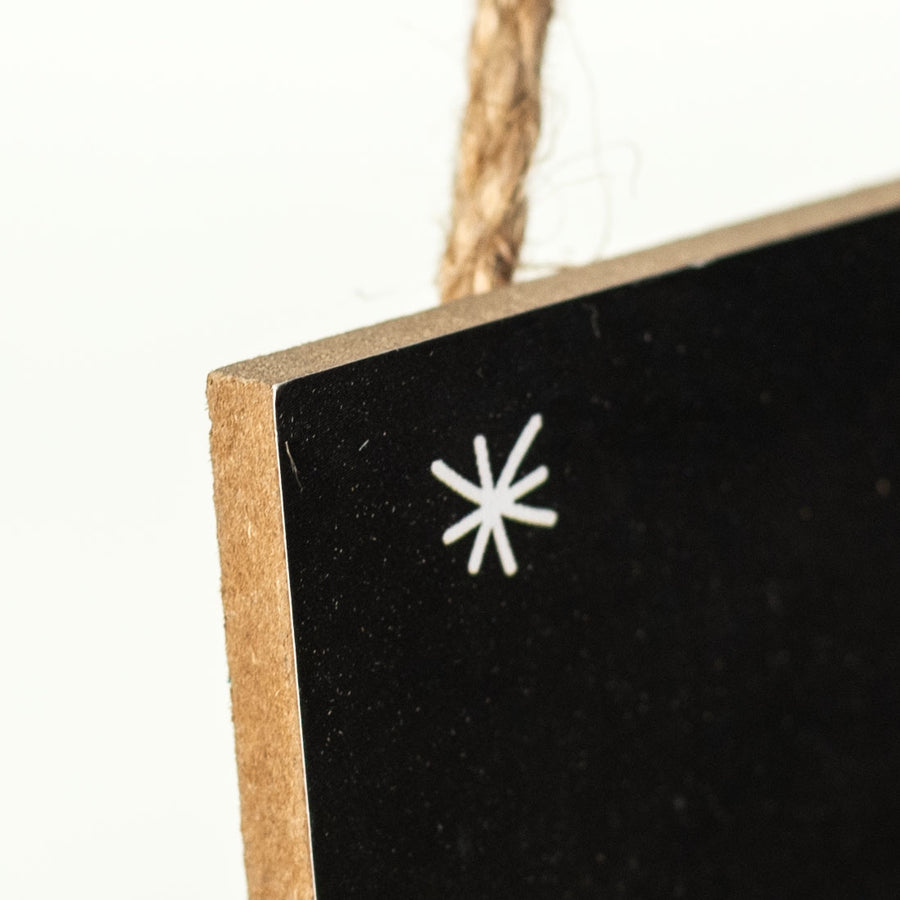 12" Wooden Sign: Glitter Gnome For Christmas