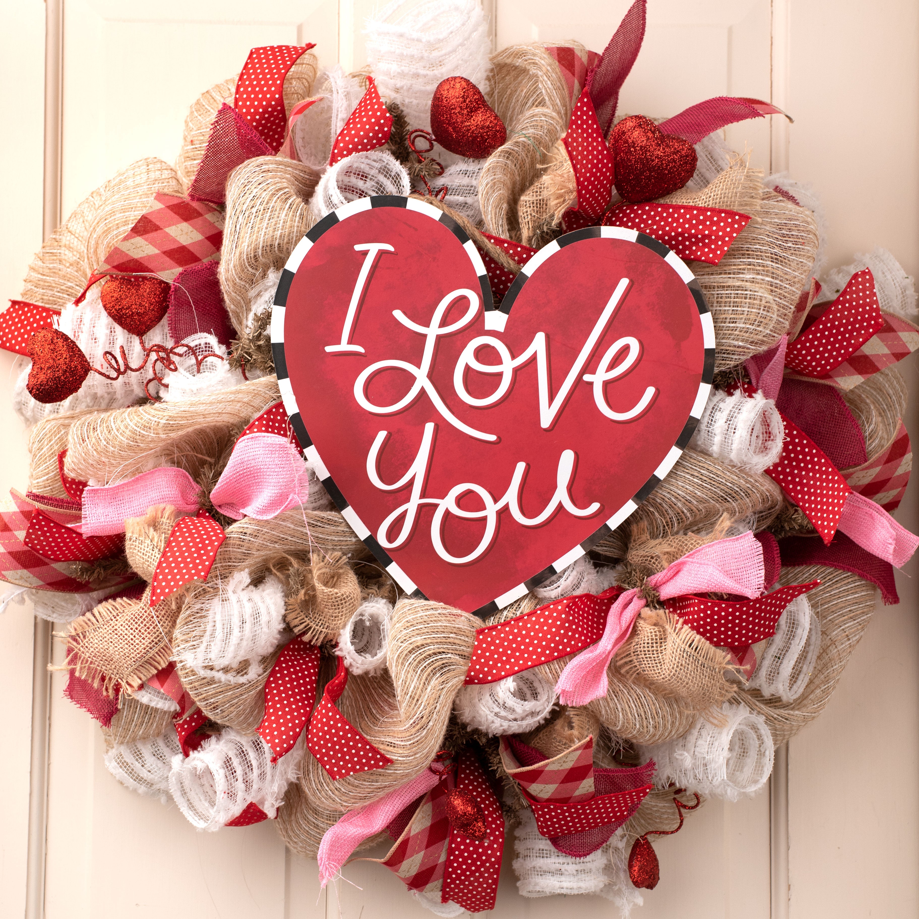 12" I Love You Heart Sign