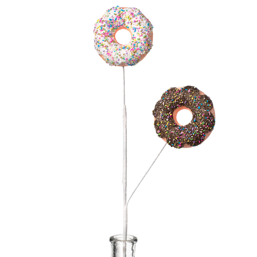 24" Donut Sprinkle Spray: Chocolate & Glazed