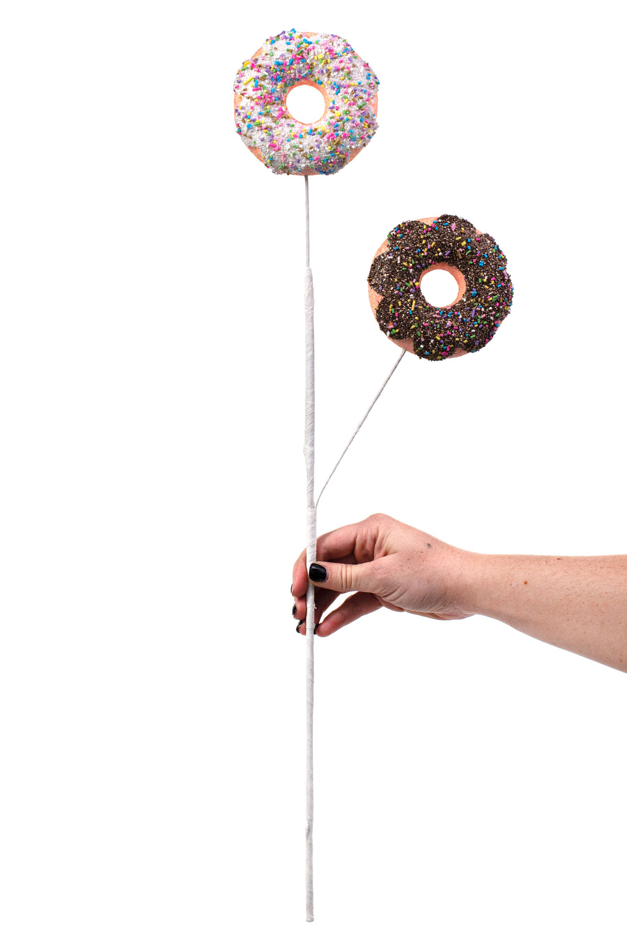 24" Donut Sprinkle Spray: Chocolate & Glazed
