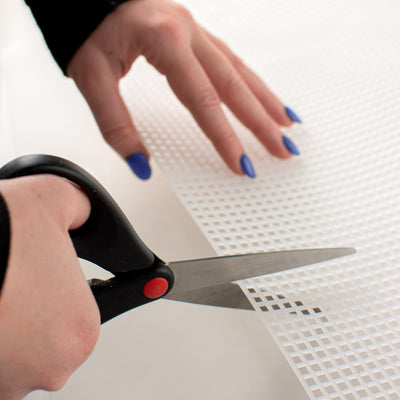 Plastic Mesh Canvas Sheet (23.5" by 16")