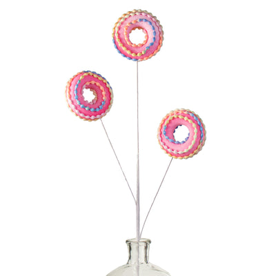 28" Donut Spray: Pink