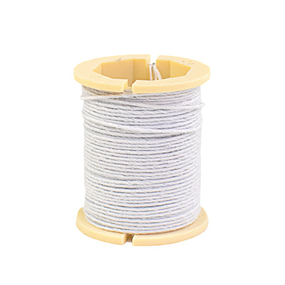 Cloth Wrapped Wire: White (10 Yards)