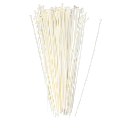 11" Zip Tie: Natural Clear (100)