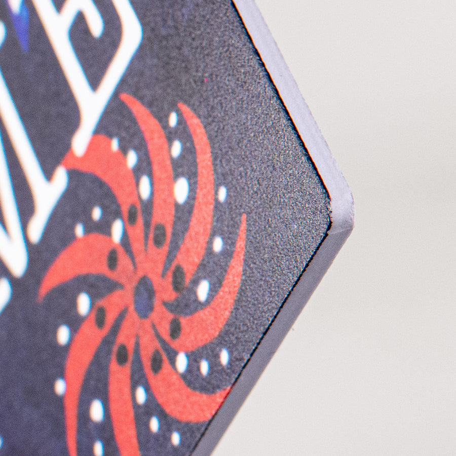 Waterproof Fireworks & Flag Signature Sign (5" x 15")