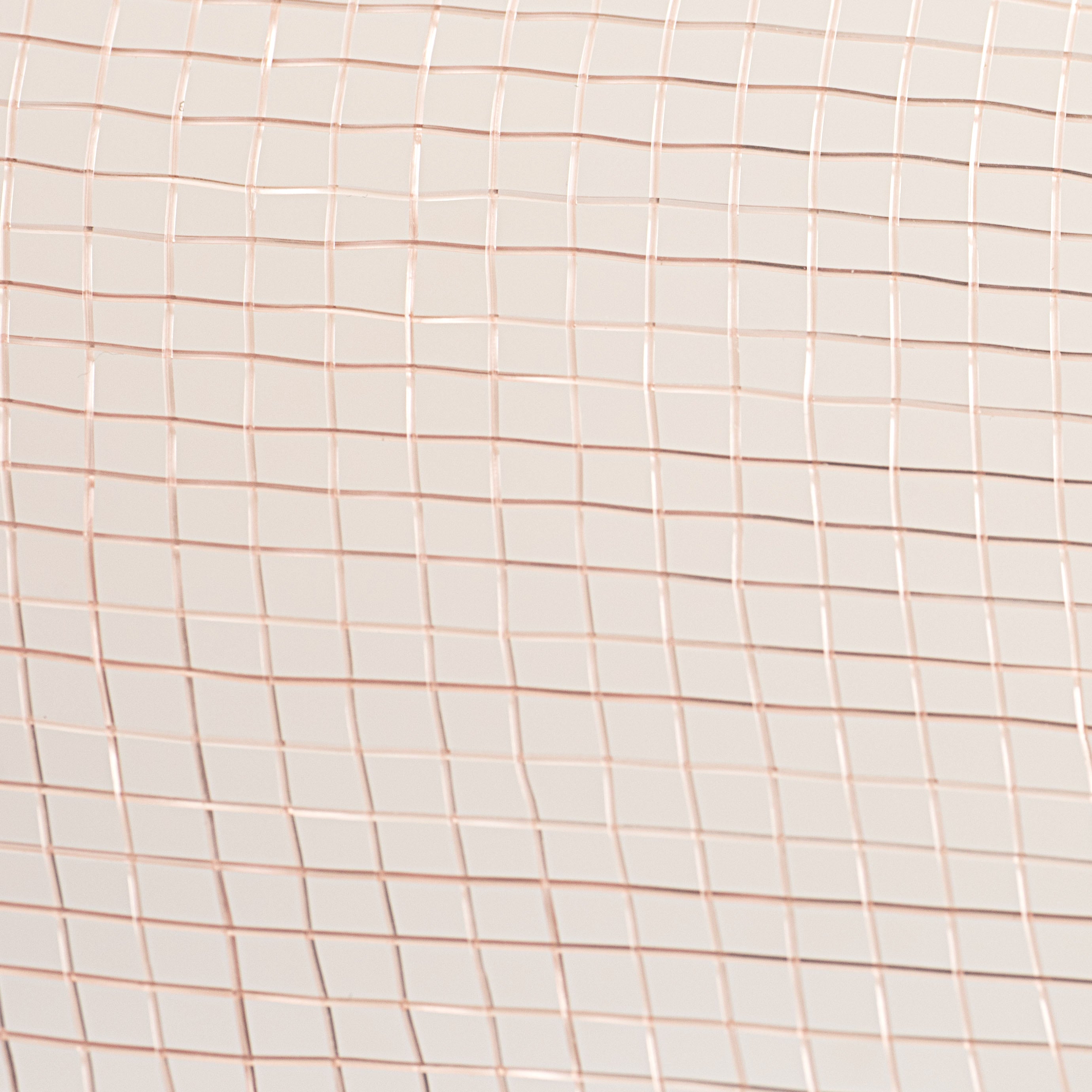 10" Poly Deco Mesh: Rose Gold