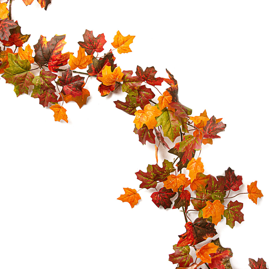 6' Maple Leaves Garland