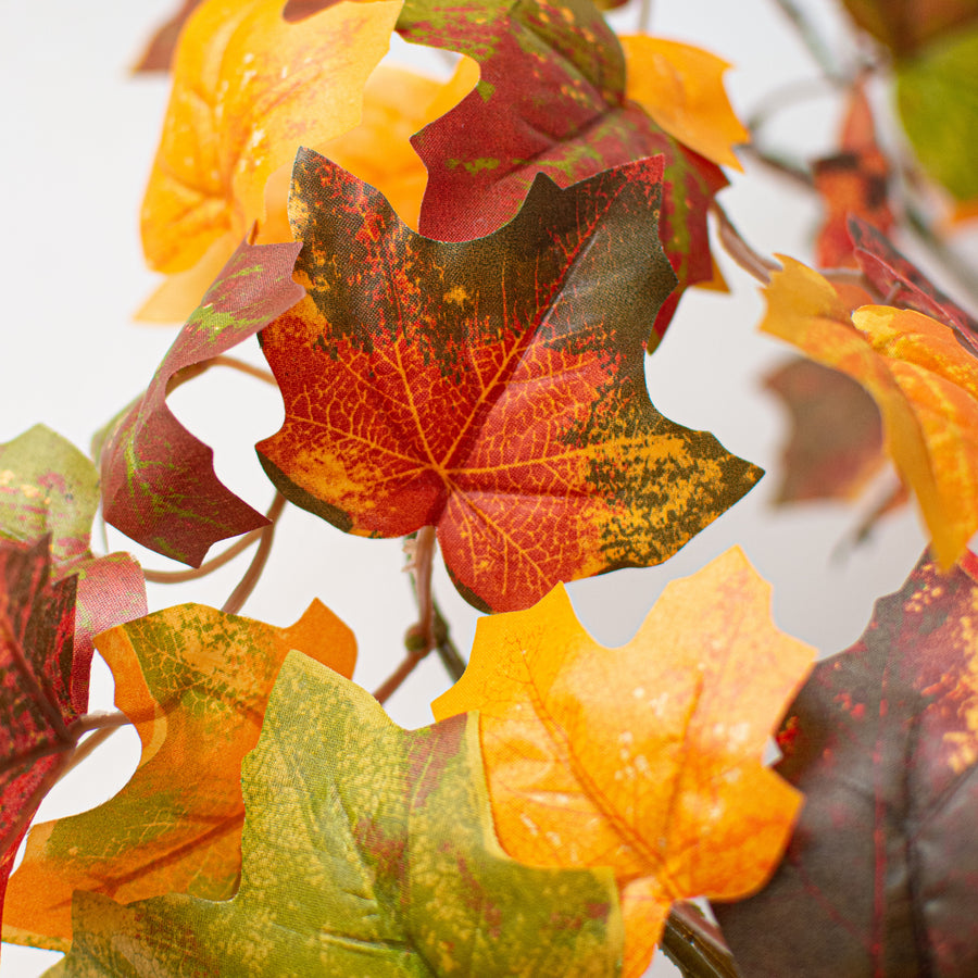 6' Maple Leaves Garland