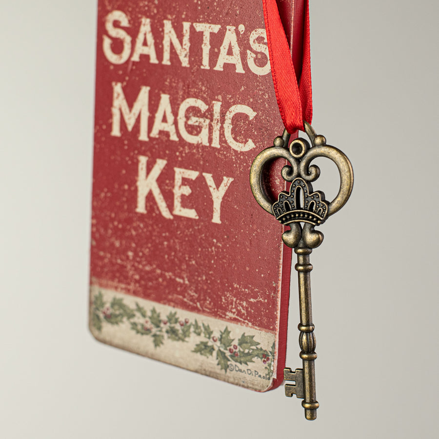6" Santa Magic Key Ornament