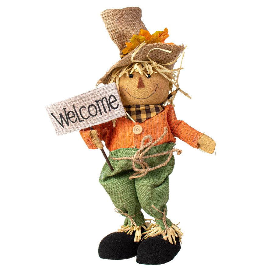19" Standing Scarecrow Decoration: Boy