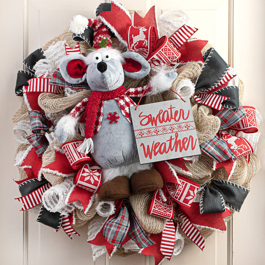 6" Sweater Weather Ornament