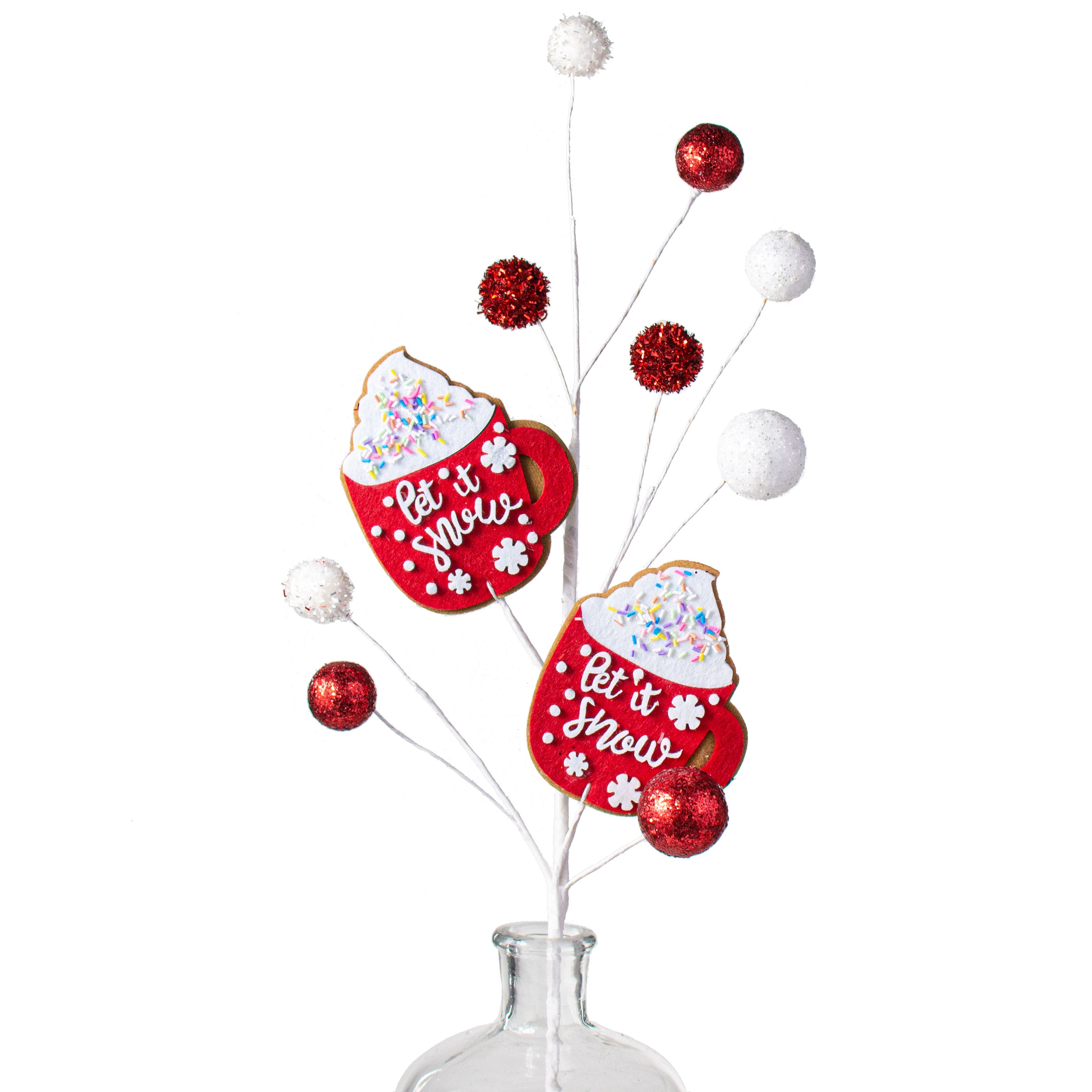 26" Hot Cocoa Ball Spray