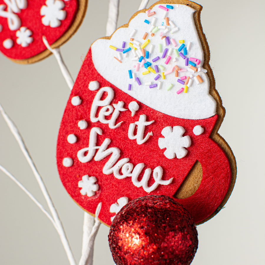 26" Hot Cocoa Ball Spray