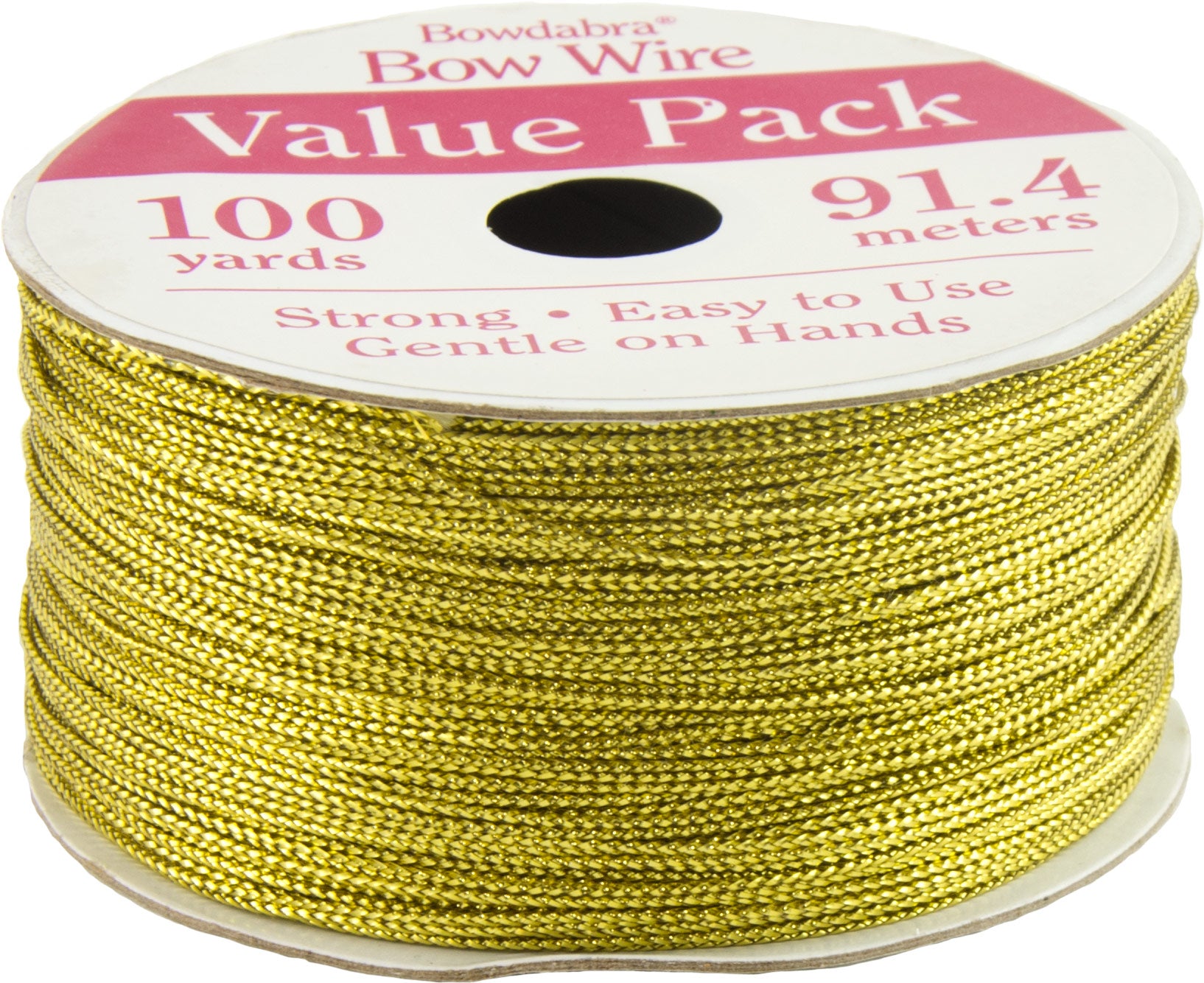 100 Yard Bowdabra Wire Roll: Gold