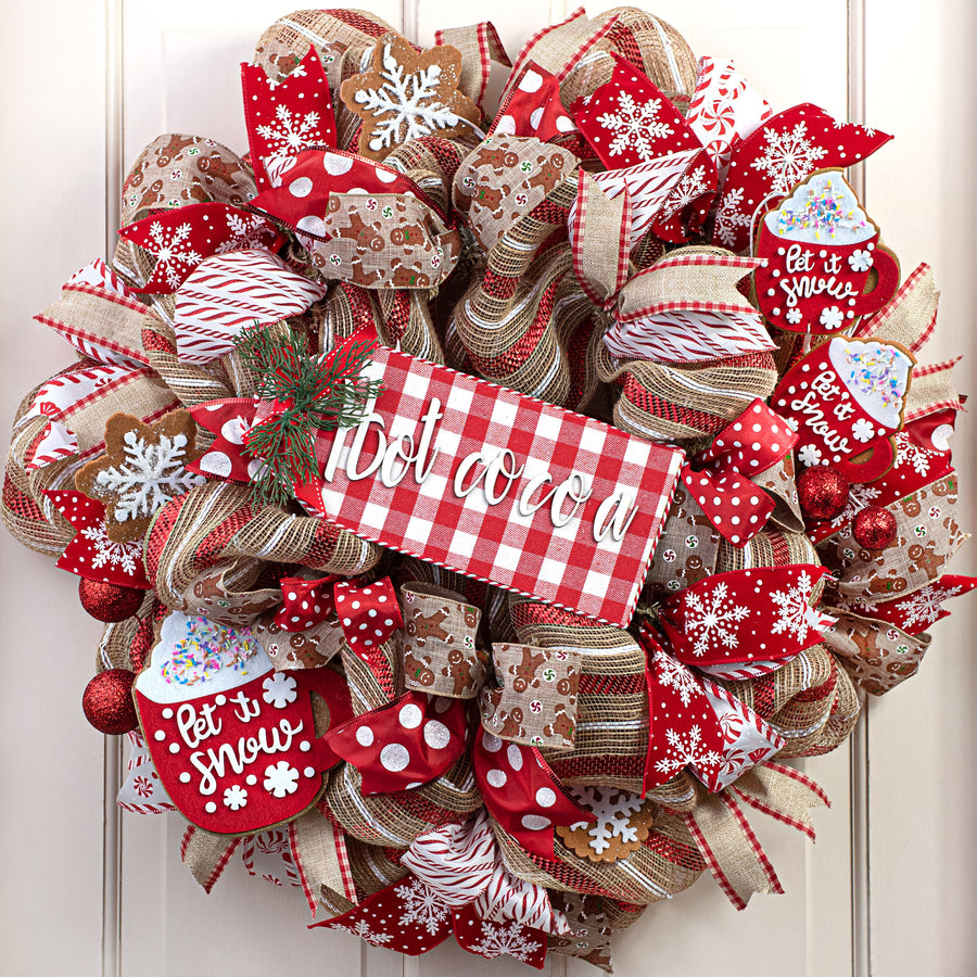 7" Hot Cocoa Ornament