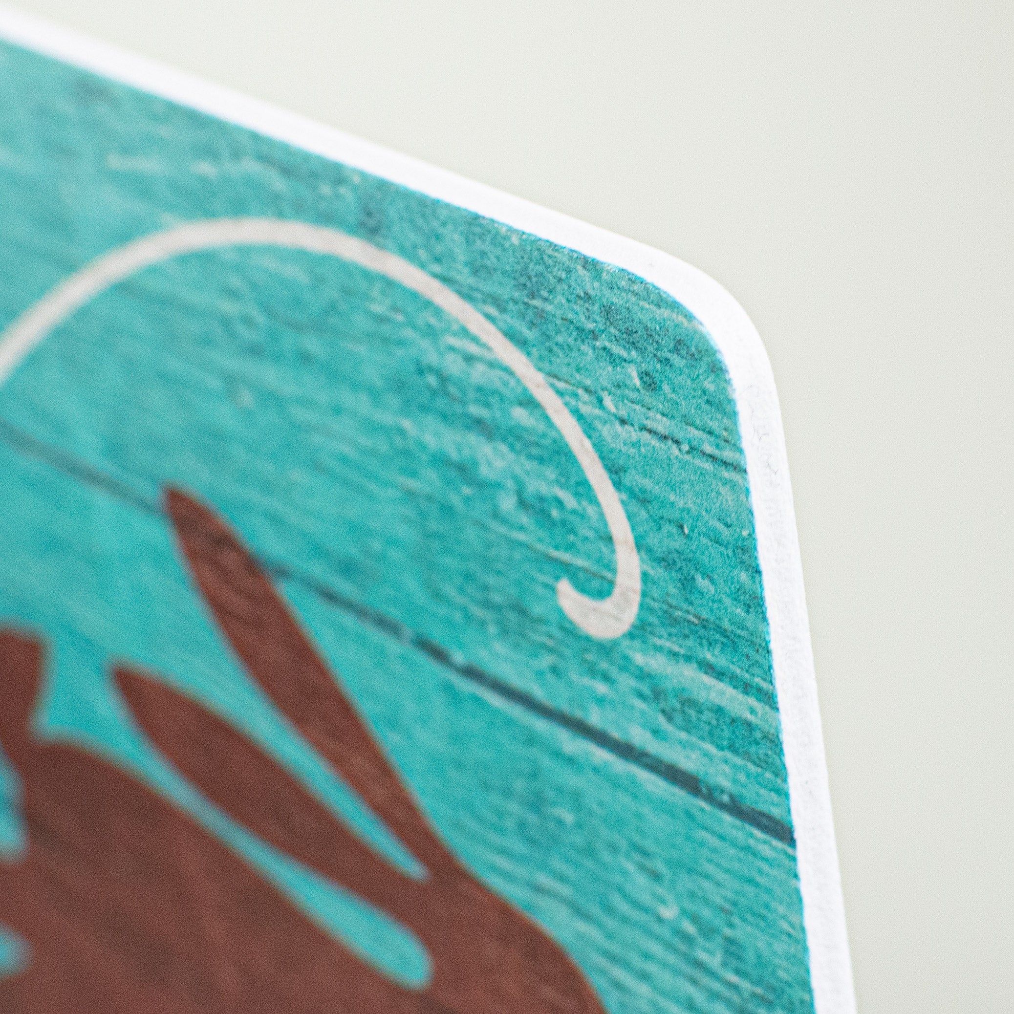 12" Waterproof Sign: Follow the Bunny