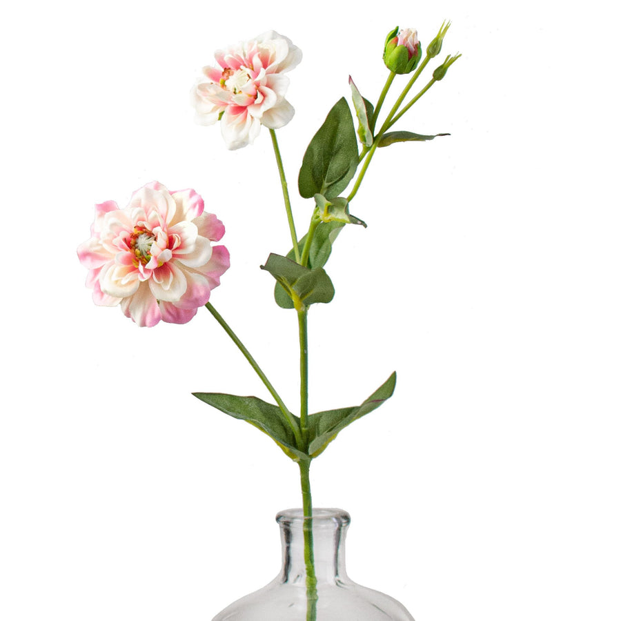 24" Zinnia Queen Spray: Pink