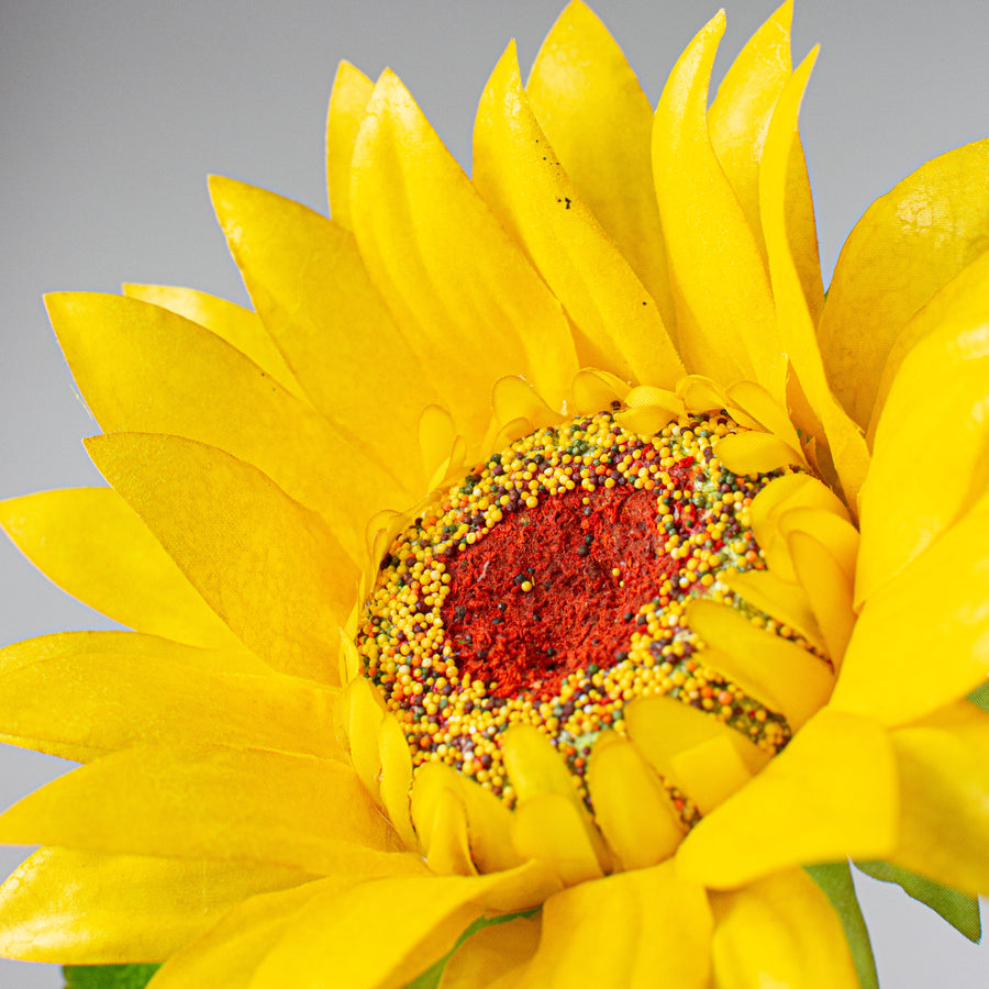 29" Sunflower Spray: Yellow