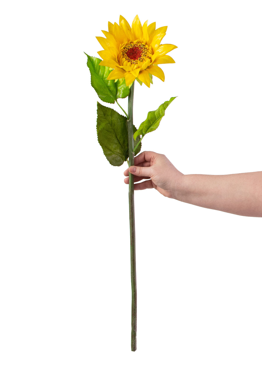 29" Sunflower Spray: Yellow