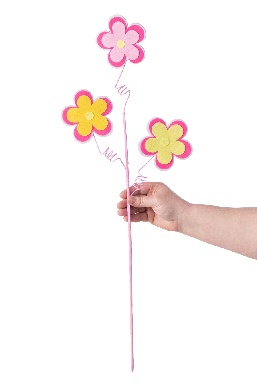 26" Daisy Felt Cutout Spray