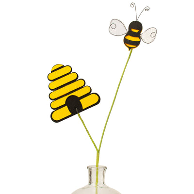 26" Hive Bee Felt Cutout Spray