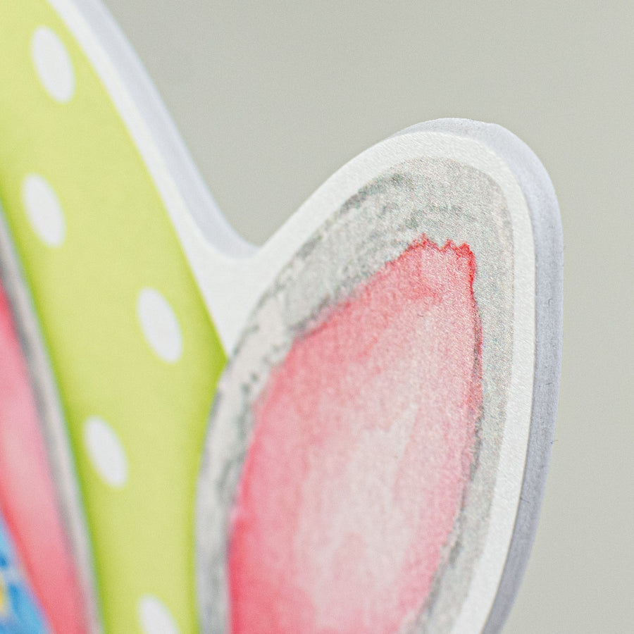 12" Waterproof Sign: Sweet Bunny Gnome