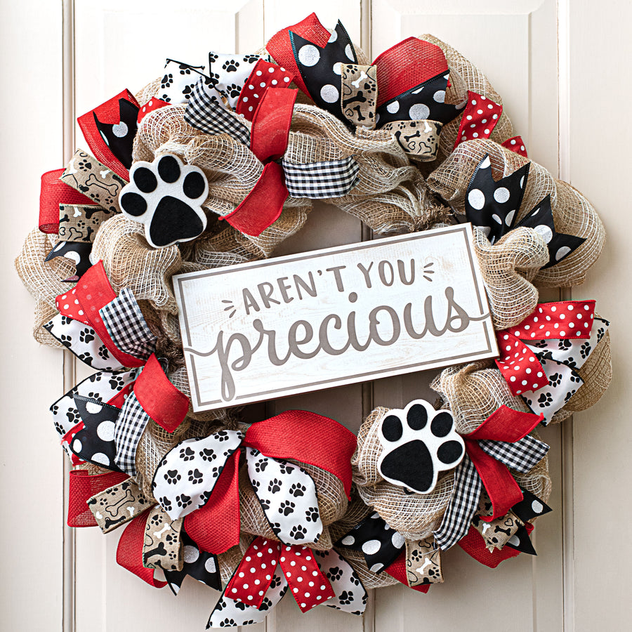 12" Wooden Sign: Aren't You Precious