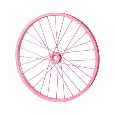 16" Decorative Bicycle Rim: Pink