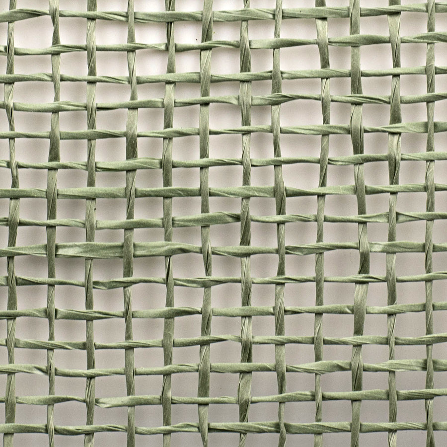 10" Poly Burlap Mesh: Eucalyptus Green
