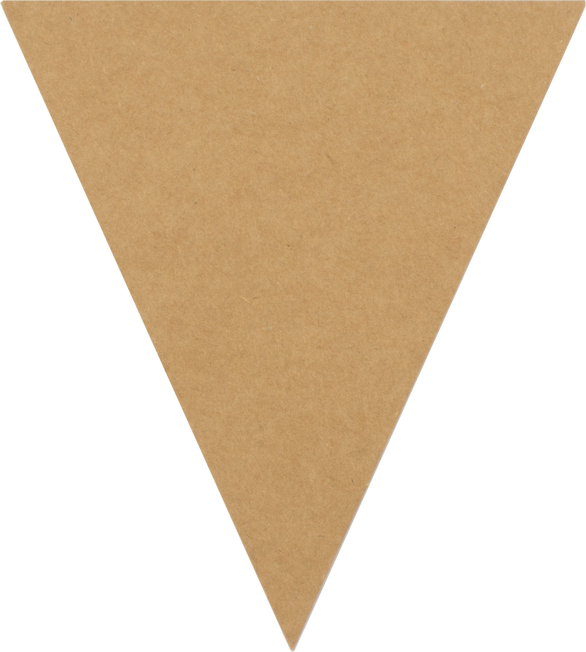 Small Cardboard Paper Triangle Pennant Banner Tags (12)