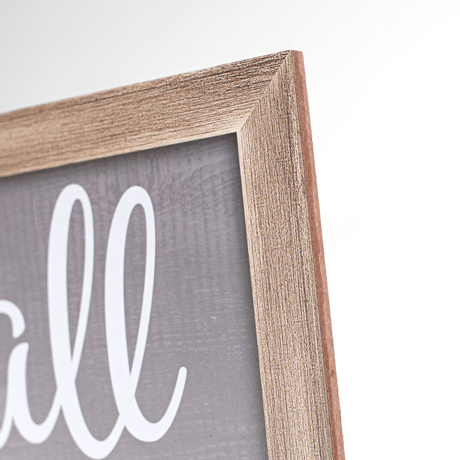 10" Square Wooden Sign: Y'all Ain't Right