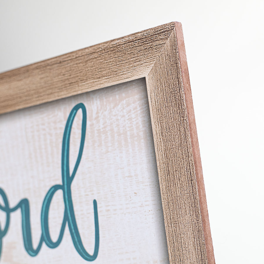 10" Square Wooden Sign: Lord Have Mercy