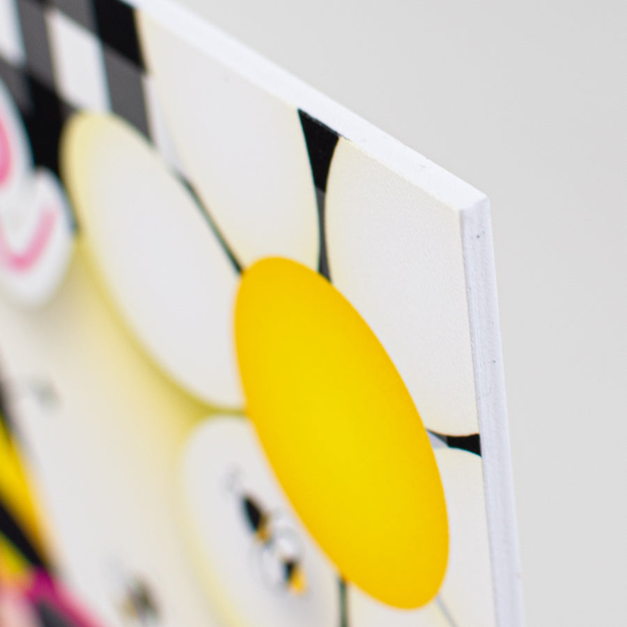 9" Waterproof Sign: Bee Yourself Gnome