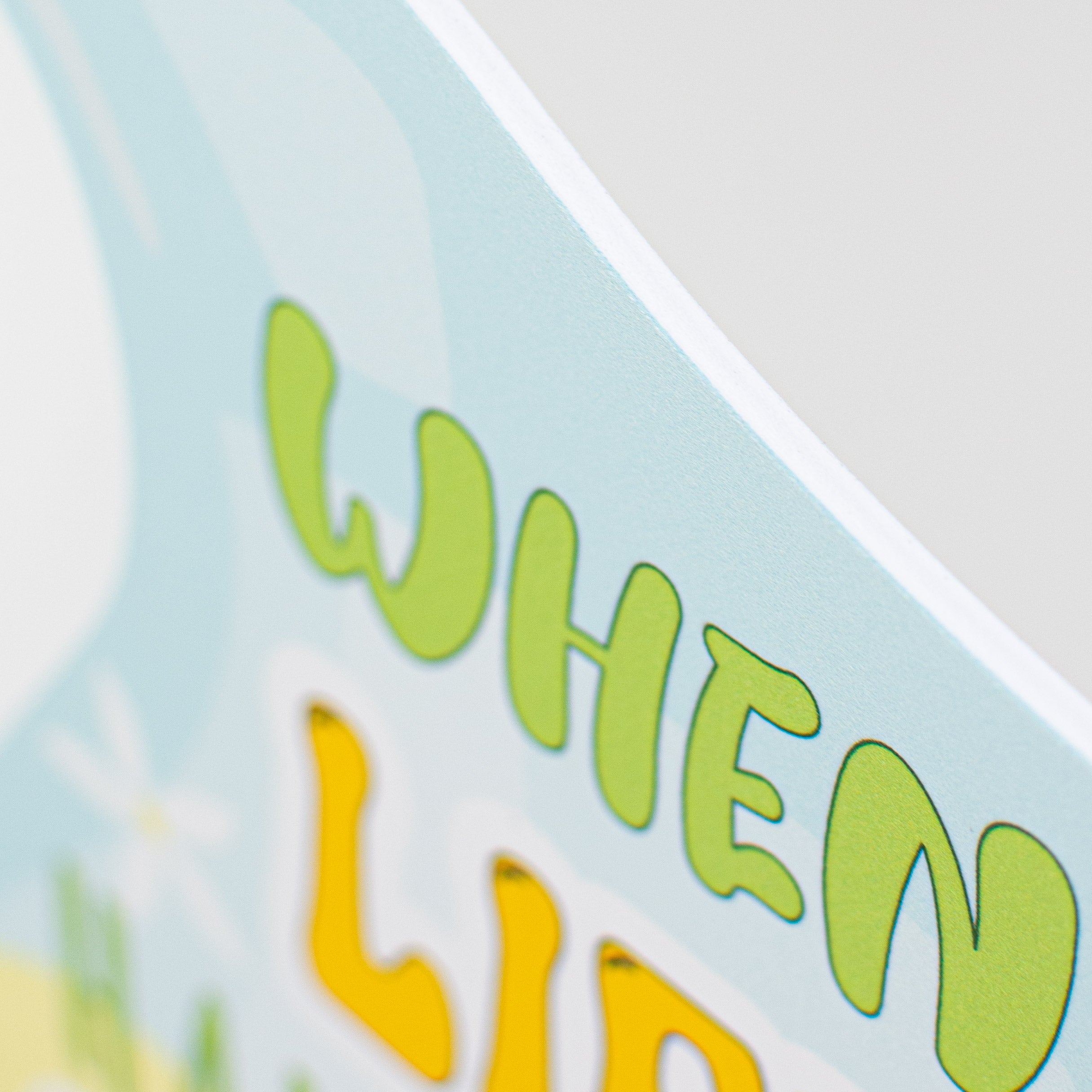12" Waterproof Sign: When Life Hands You Lemons