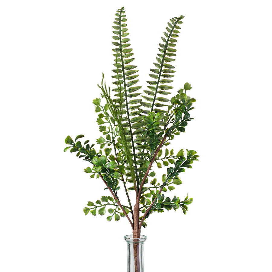 22" Mix Ficus Fern Spray