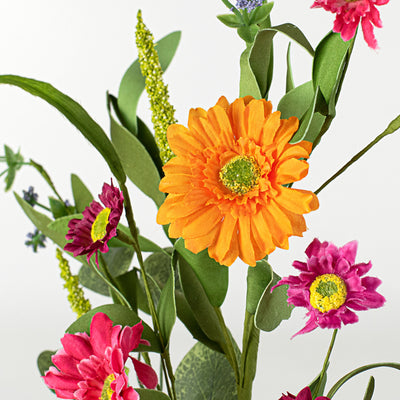 21" Mixed Gerbera Spray: Multi Brights