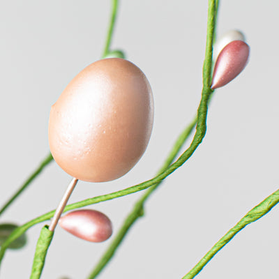 12" Pearl Easter Eggs Pick