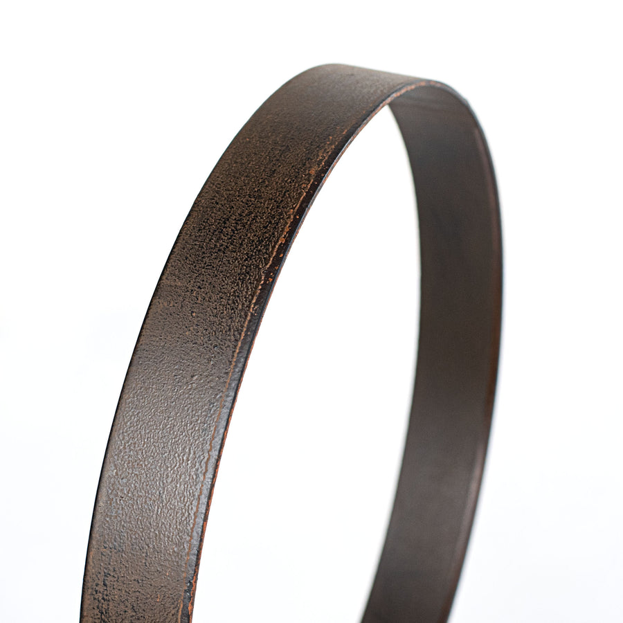 9.75-12" Metal Wreath Ring: Antique Rust (Set of 3)