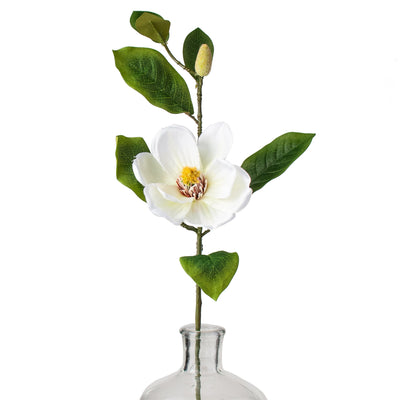 25" Single Magnolia Spray