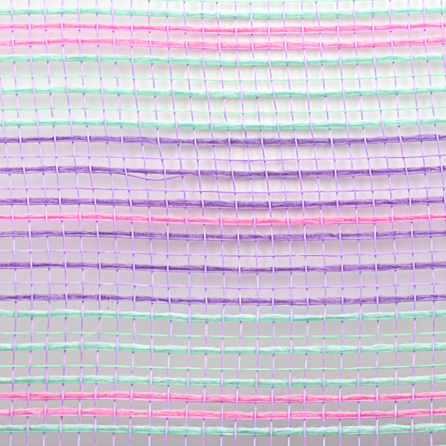 10" Mini Stripe Mesh: Lavender, Mint, Light Pink