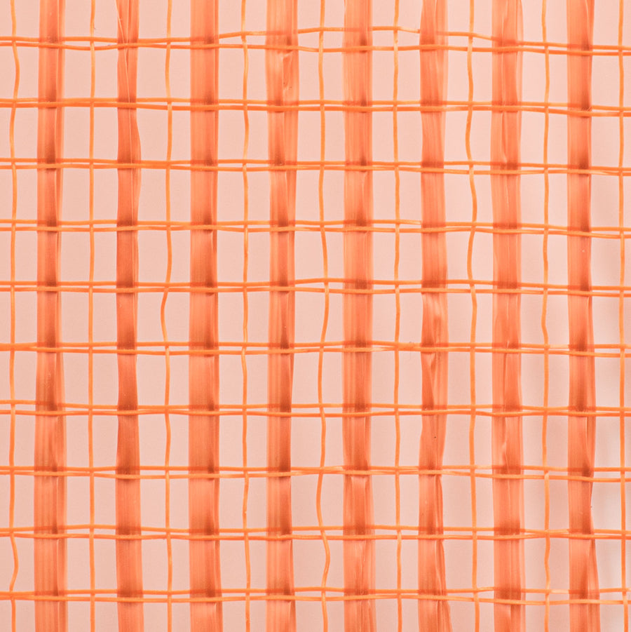 10" Wide Strip Mesh: Dark Orange