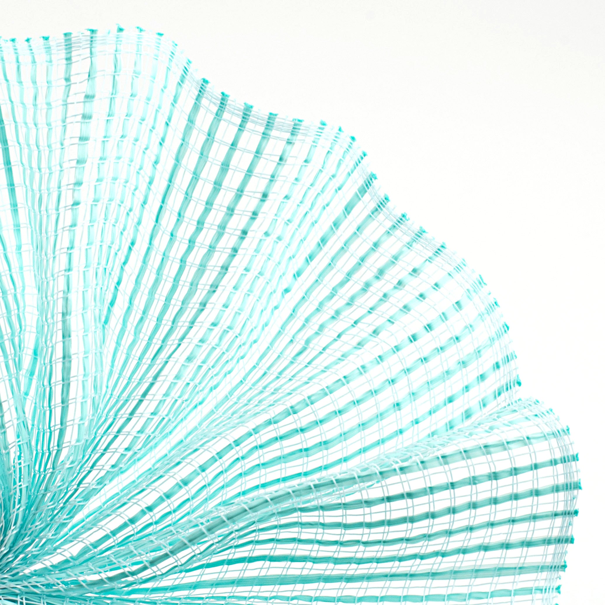 10" Wide Strip Mesh: Robin Egg Blue