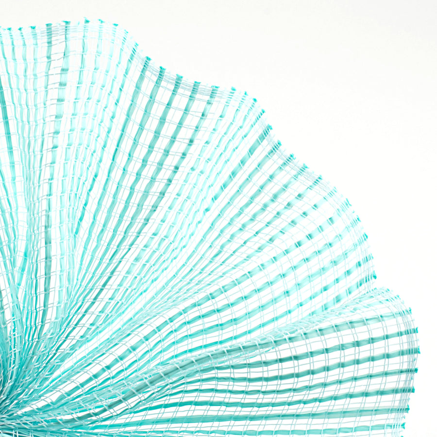 10" Wide Strip Mesh: Robin Egg Blue