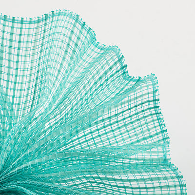10" Wide Strip Mesh: Light Teal