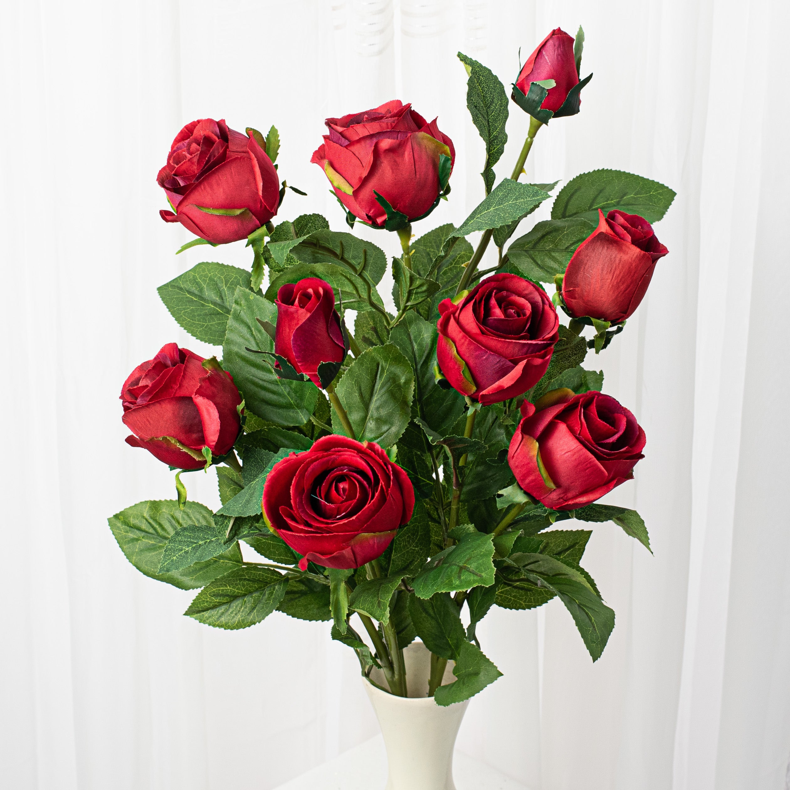 25" Emily Rose Bush: Red