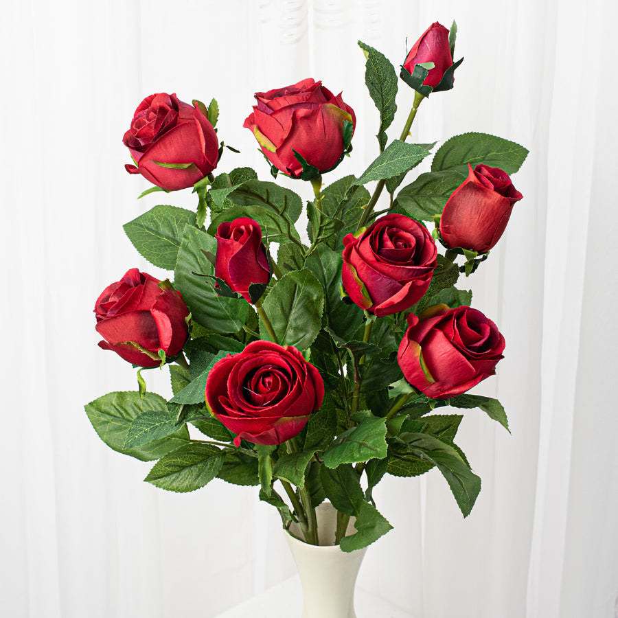 25" Emily Rose Bush: Red